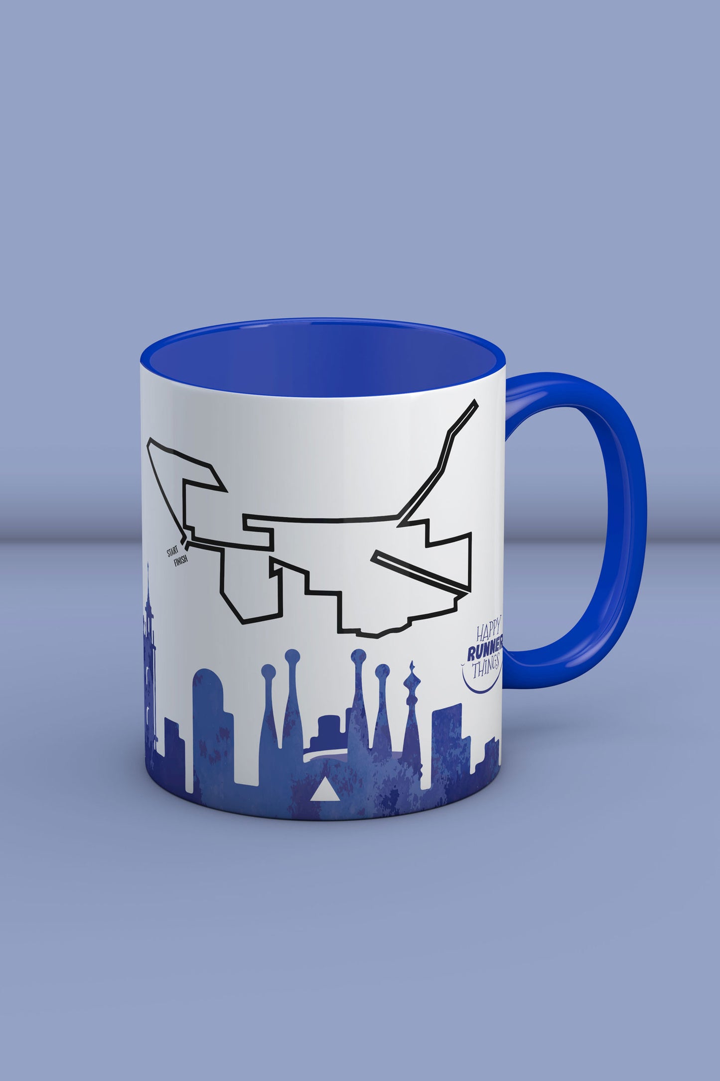 Trazados - Taza - Maratón Barcelona