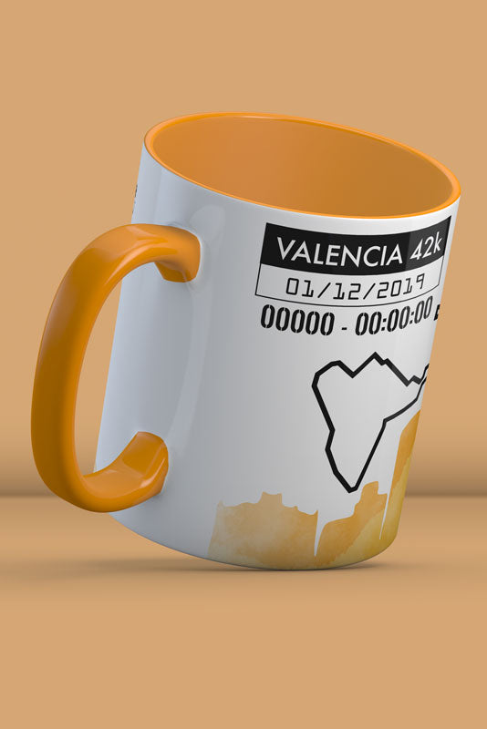 Trazados - Taza - Maratón Valencia