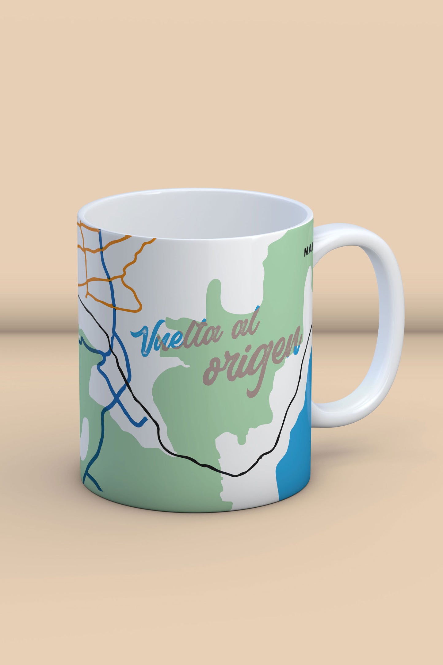 Trazados - Taza - Athens Authentic Marathon