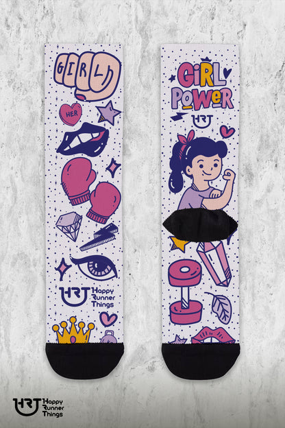 Girl Power - Calcetines - Caña Media-Alta