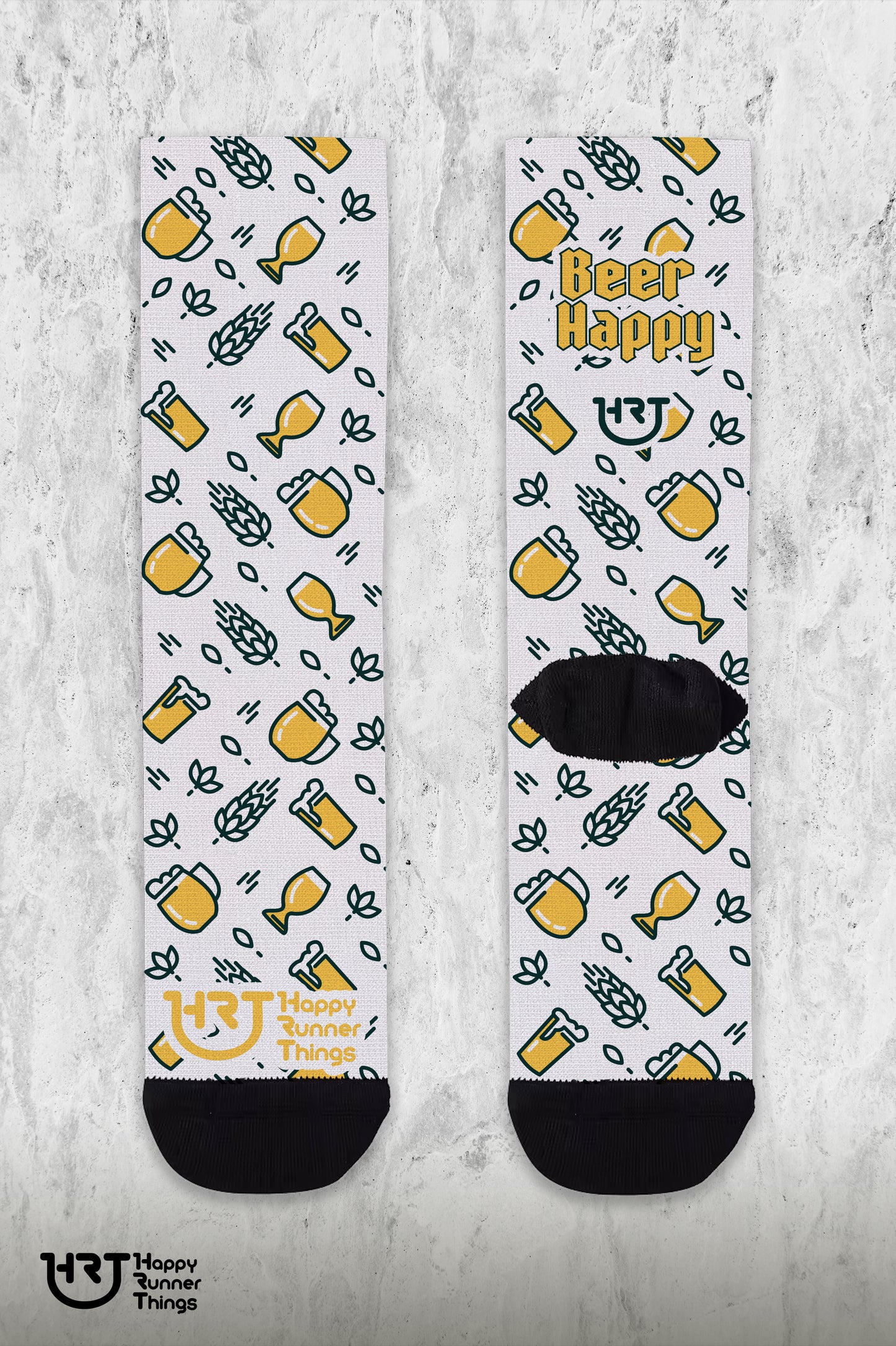 Beer Happy - Calcetines - Caña Media-Alta