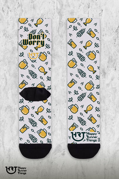 Beer Happy - Calcetines - Caña Media-Alta
