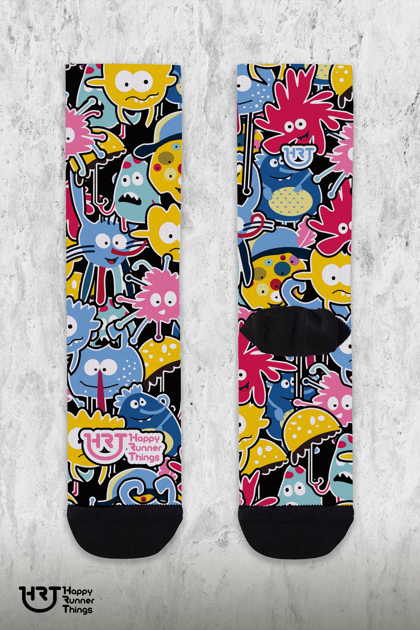 Colorfull Monsters - Calcetines - Caña Media-Alta