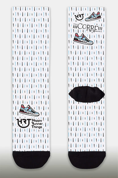 Quien no Vuela, Corre - Calcetines - Caña Media-Alta