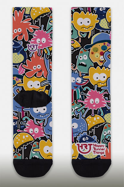 Monsters - Calcetines - Caña Media-Alta