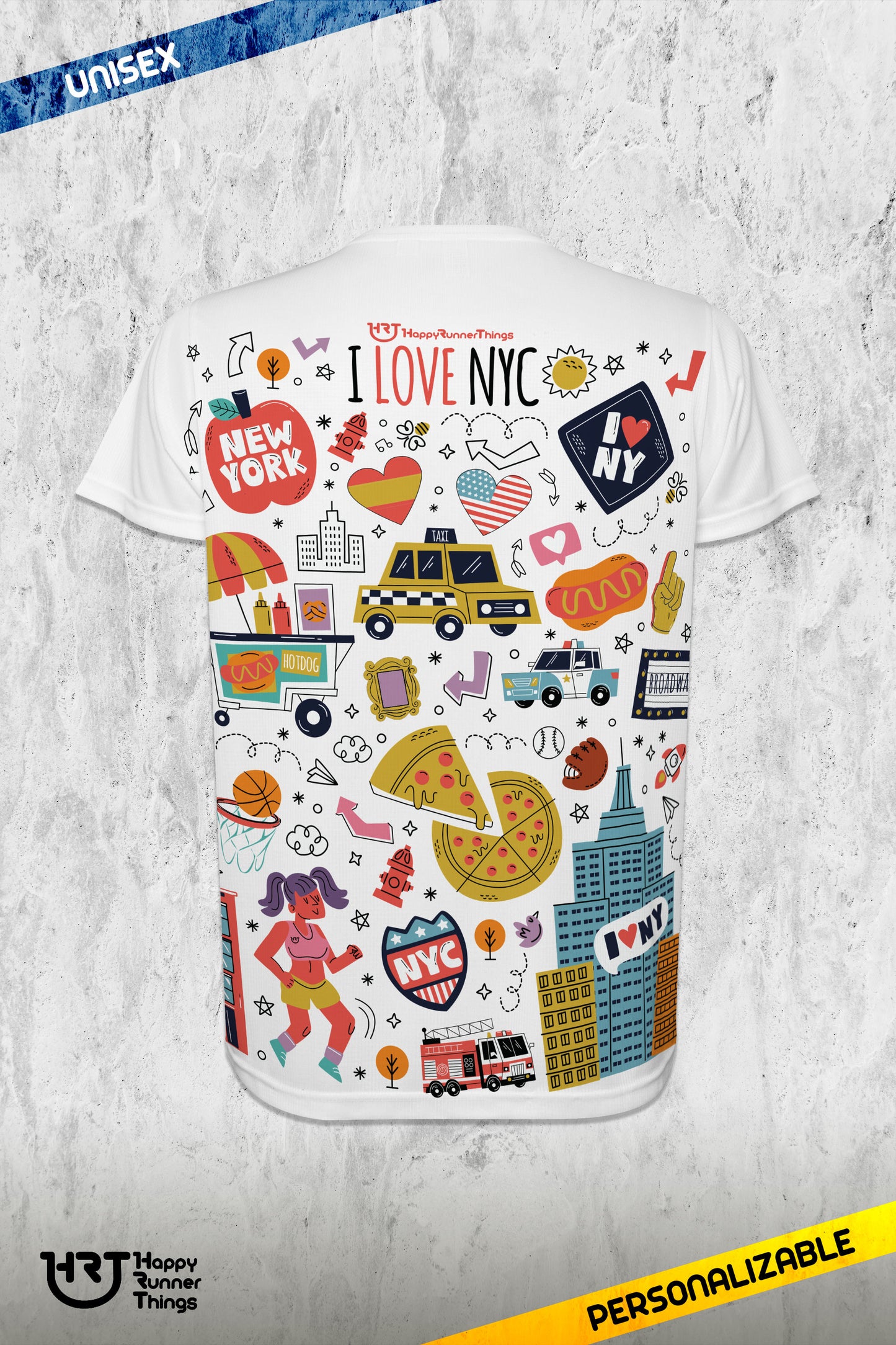 Places 2 Love - New York - Camiseta ECO Unisex - Manga Corta