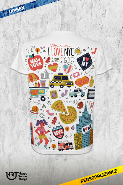 Places 2 Love - New York - Camiseta ECO Unisex - Manga Corta