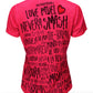 Love Padel - Camiseta Padel Mujer - Coral
