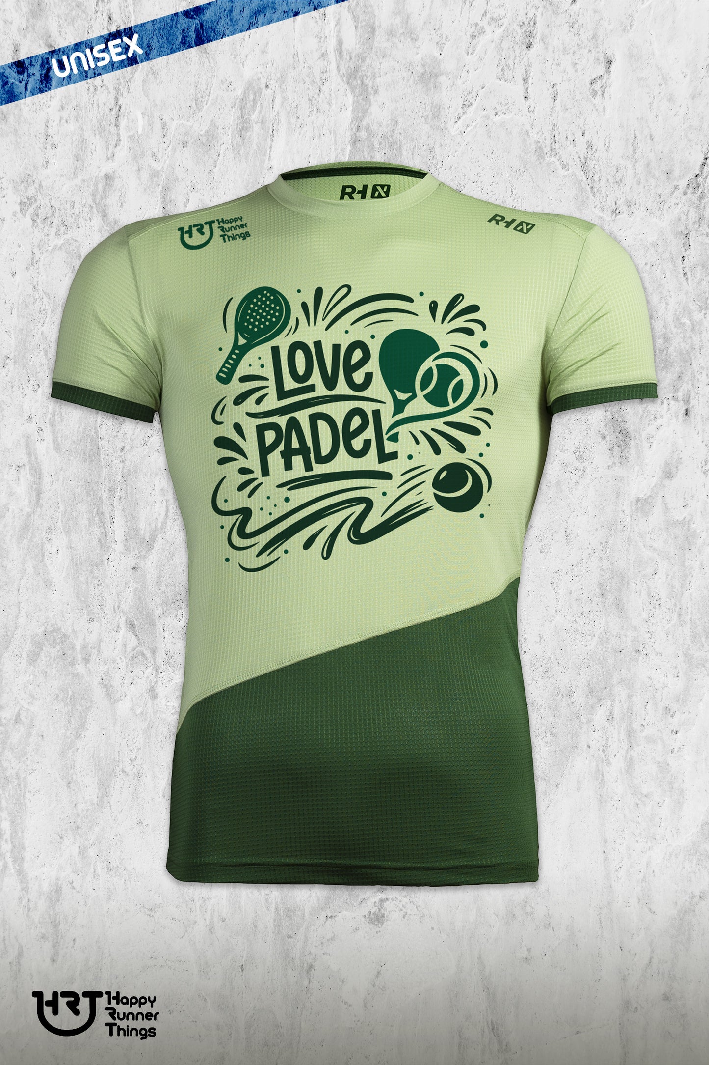ES ESTRATEGIA - Camiseta LOVE PADEL Unisex - Manga Corta