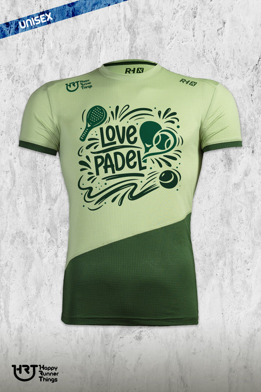 ES ESTRATEGIA - Camiseta LOVE PADEL Unisex - Manga Corta