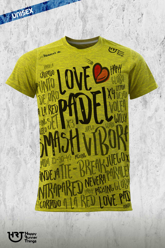 Love Padel - Camiseta Padel Unisex - Pistacho