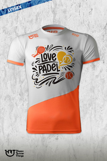 LO IMPORTANTE ES PARTICIPAR - Camiseta LOVE PADEL Unisex - Manga Corta