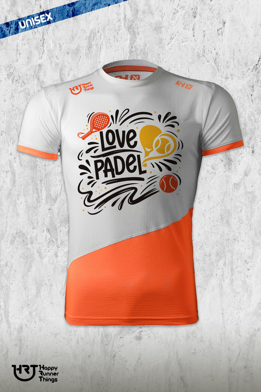 LO IMPORTANTE ES PARTICIPAR - Camiseta LOVE PADEL Unisex - Manga Corta