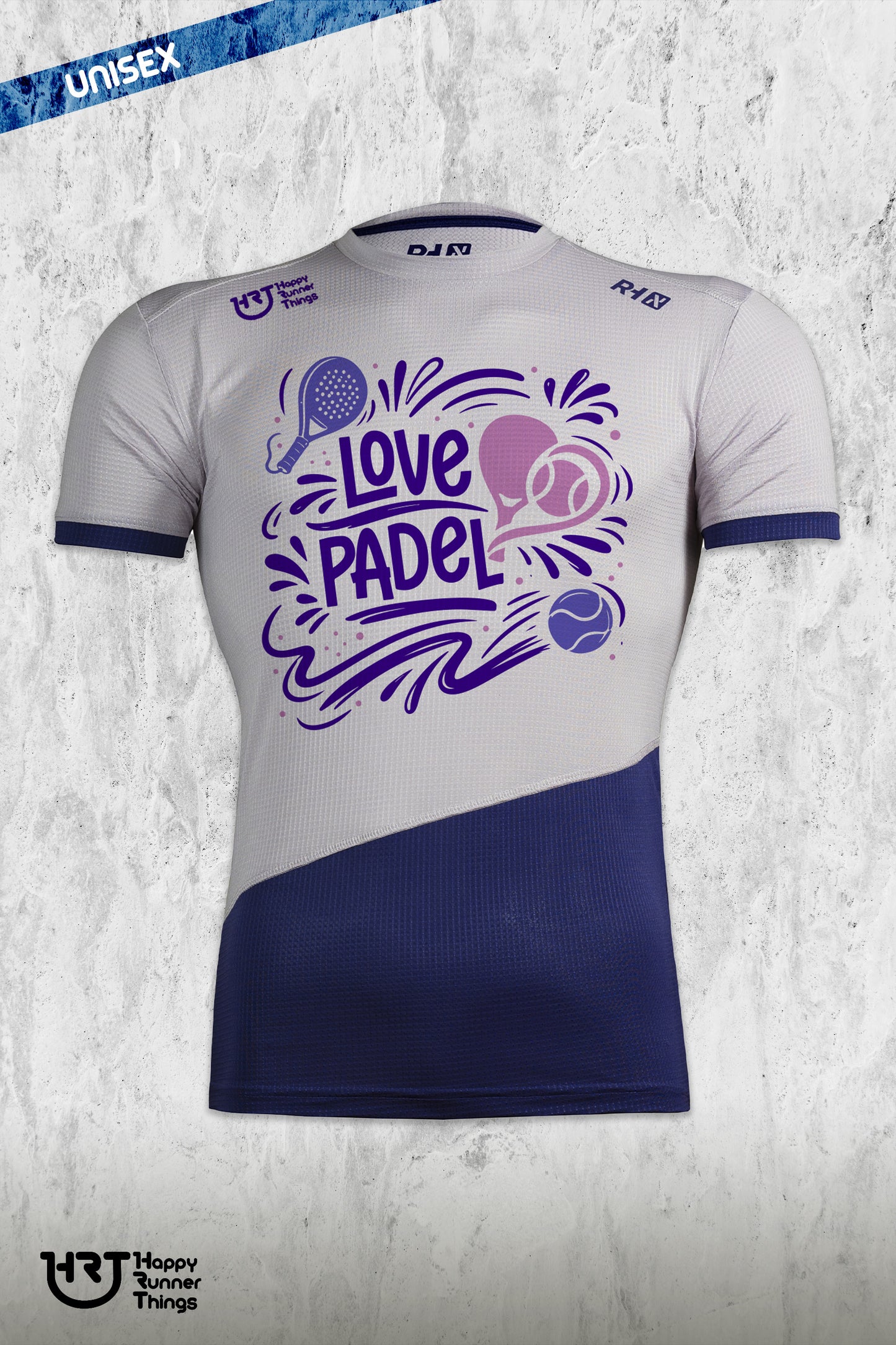 YO DESTACO - Camiseta LOVE PADEL Unisex - Manga Corta