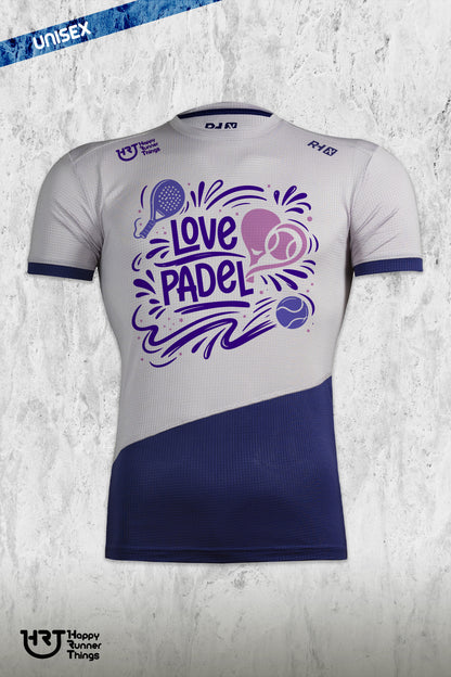 YO DESTACO - Camiseta LOVE PADEL Unisex - Manga Corta