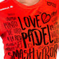 Love Padel - Camiseta Padel Mujer - Naranja