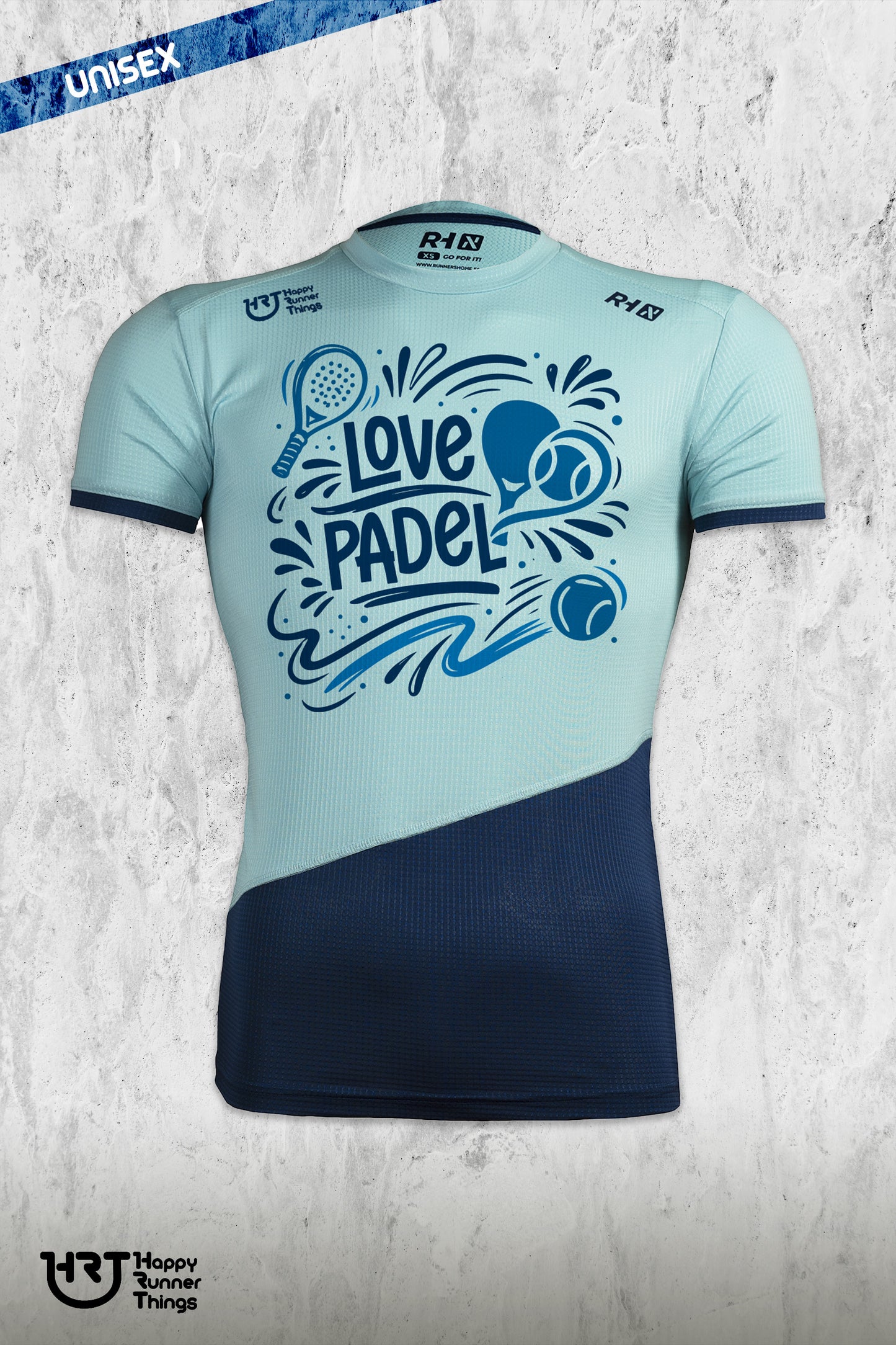 NO SOY MALO - Camiseta LOVE PADEL Unisex - Manga Corta