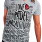 Love Padel - Camiseta Padel Unisex - Gris