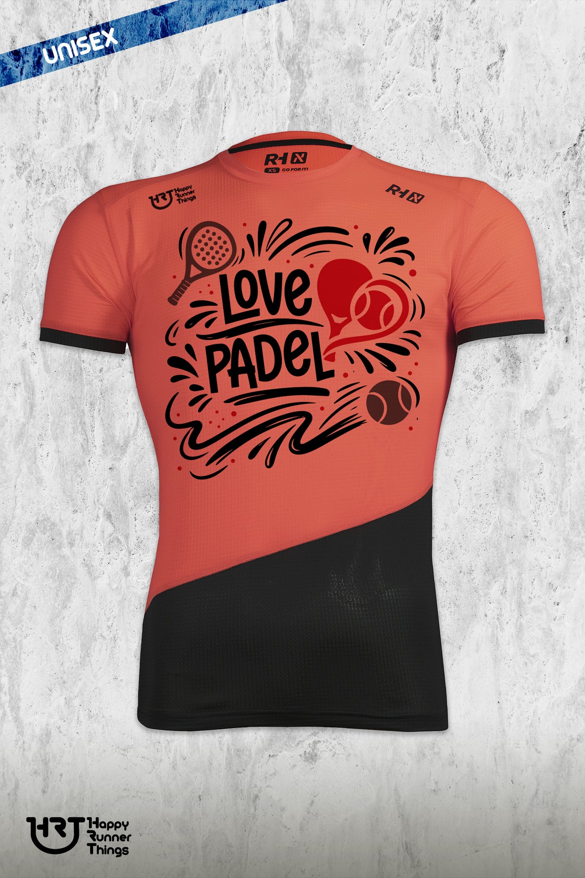 YO NUNCA PIERDO - Camiseta LOVE PADEL Unisex - Manga Corta