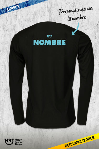 Just Be Happy - Camiseta Técnica Unisex - Manga Larga