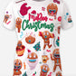 MeRun Christmas - Camiseta Running Junior
