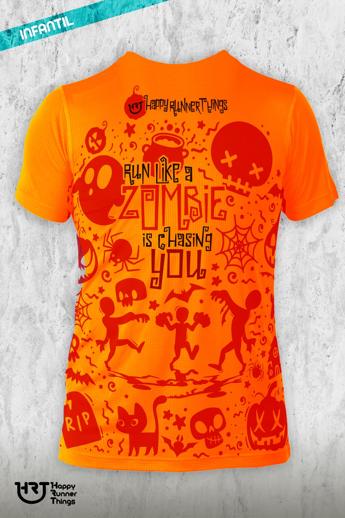 Run or Treat - Halloween - Camiseta Running Junior/Kids