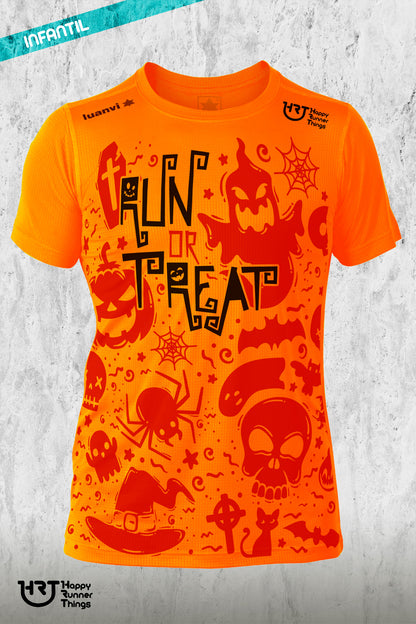 Run or Treat - Halloween - Camiseta Running Junior/Kids