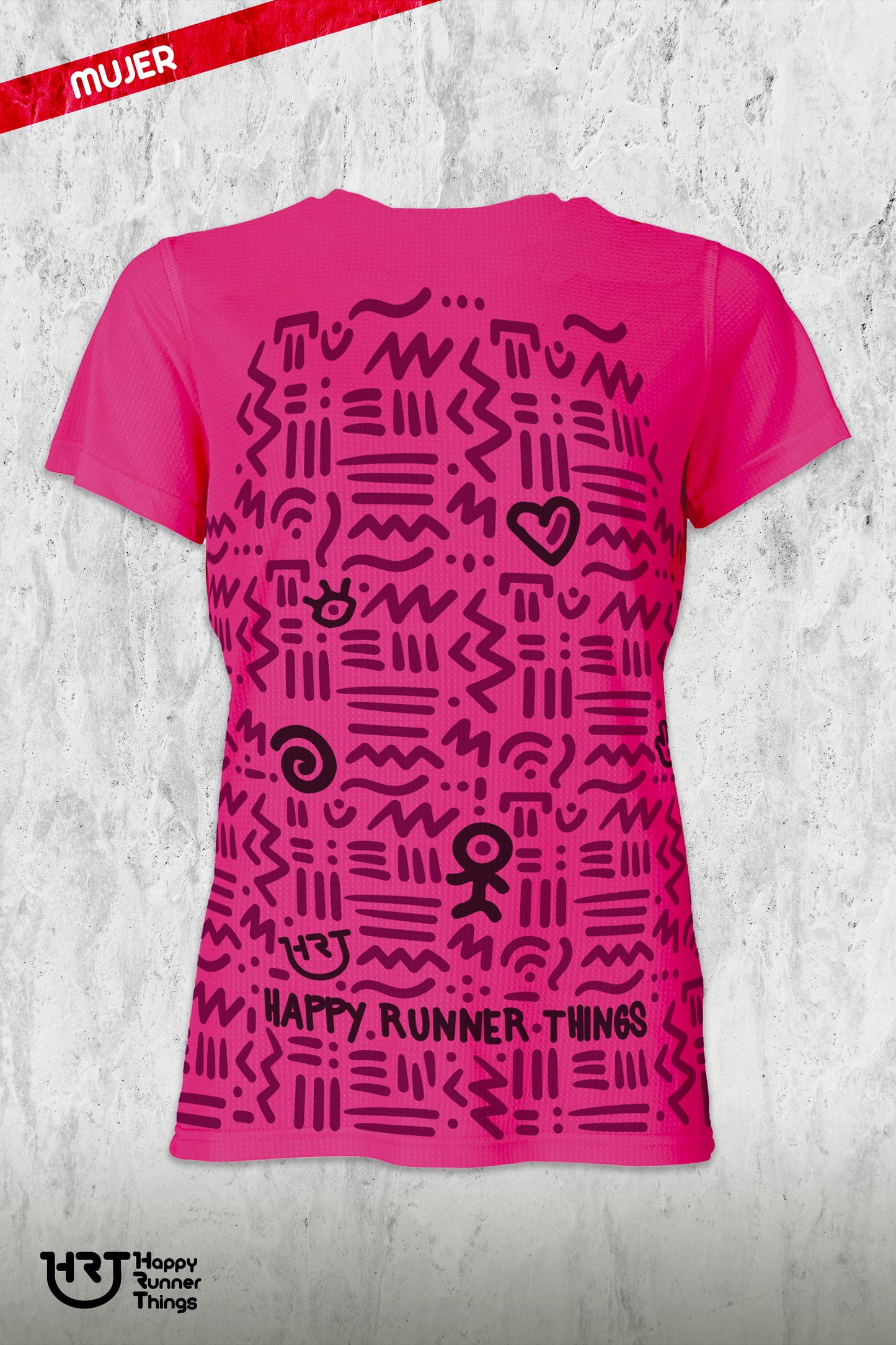 Happy & Playful - Camiseta Técnica Mujer - 2024