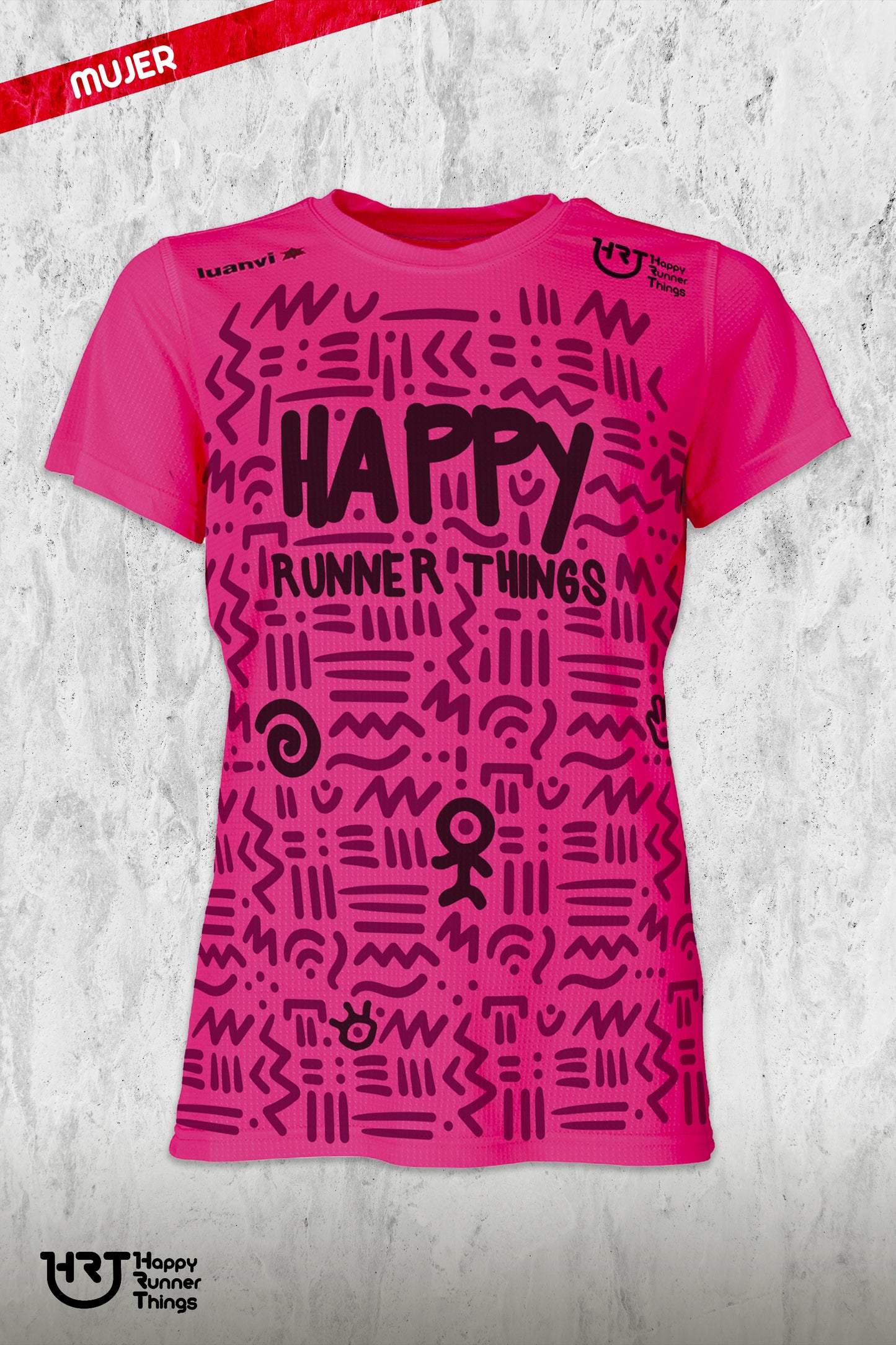 Happy & Playful - Camiseta Técnica Mujer - 2024