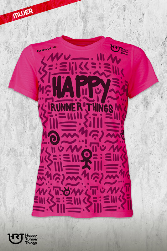 Happy & Playful - Camiseta Técnica Mujer - 2024