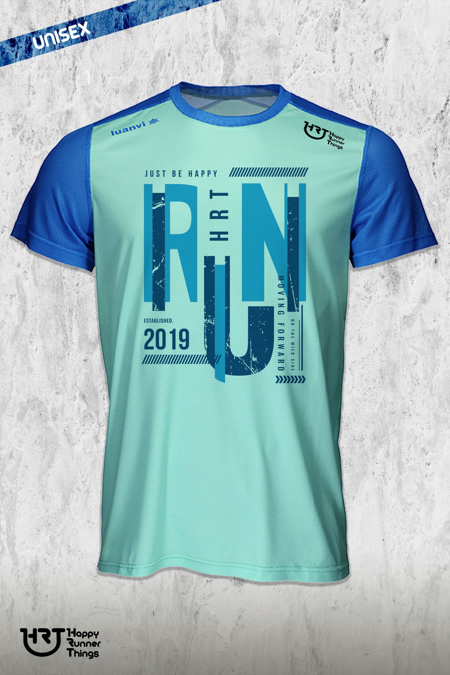 Run HRT - Camiseta Running - Unisex