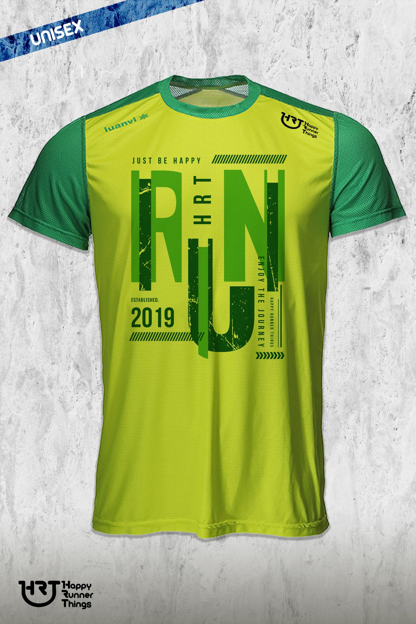 Run HRT - Camiseta Running - Unisex