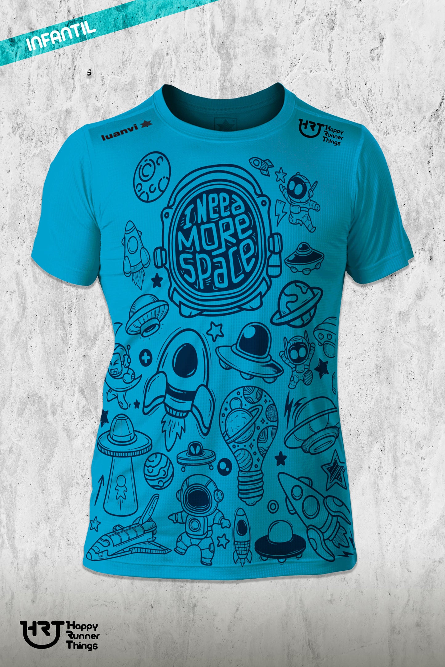 Need More Space - Camiseta Técnica Junior/Kids