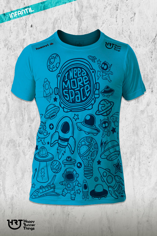 Need More Space - Camiseta Técnica Junior/Kids