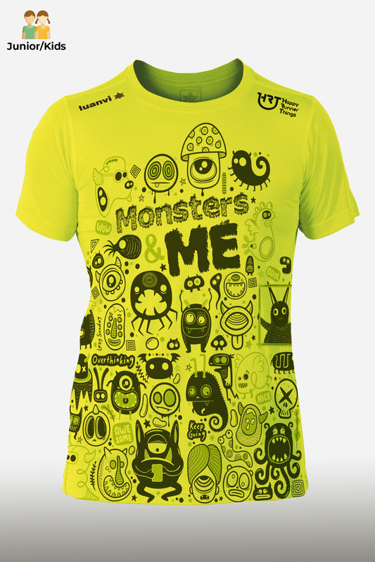 Monsters & ME - Camiseta Técnica Junior/Kids