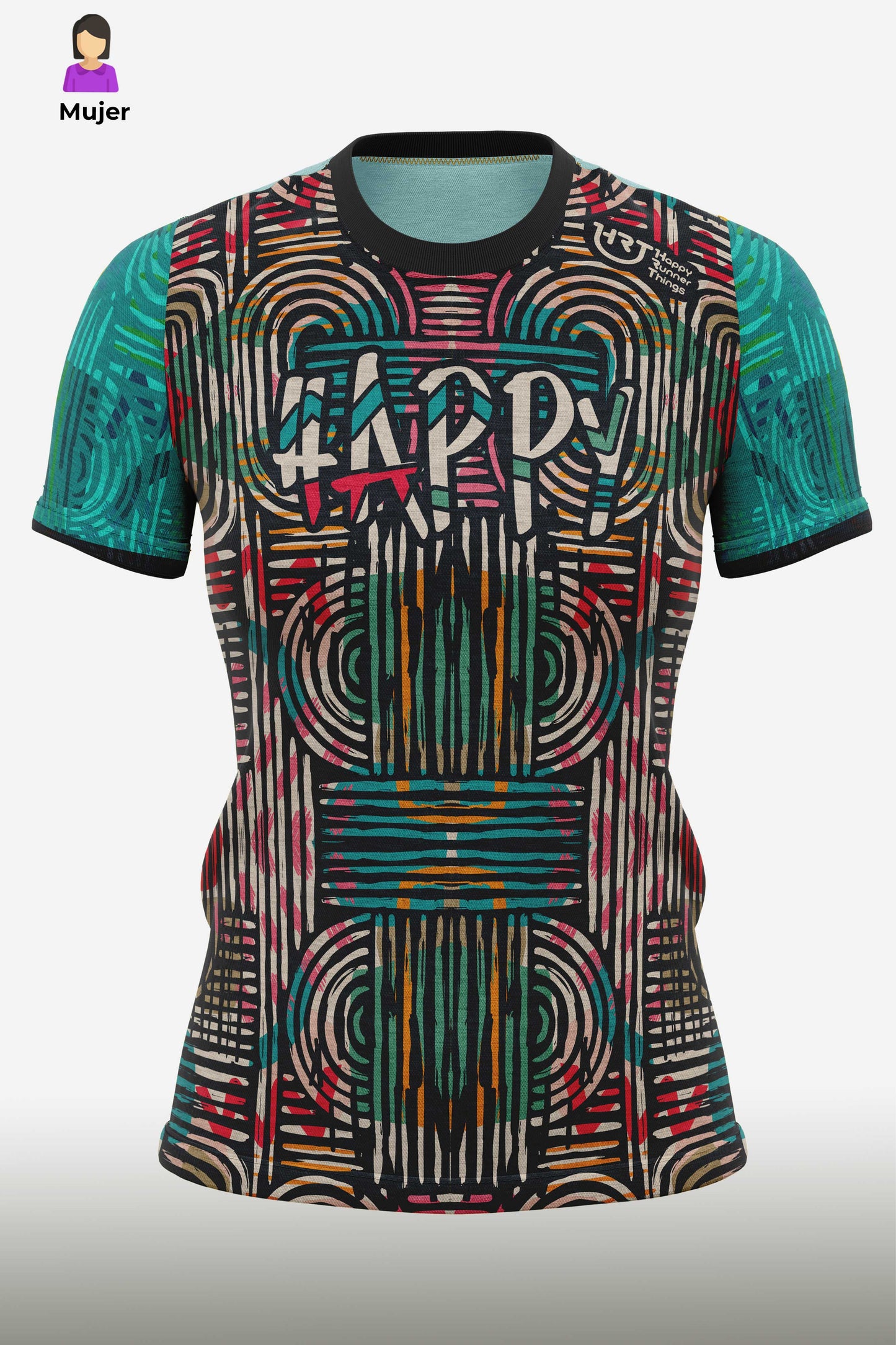 Ethnic - Camiseta Técnica Mujer - Manga Corta