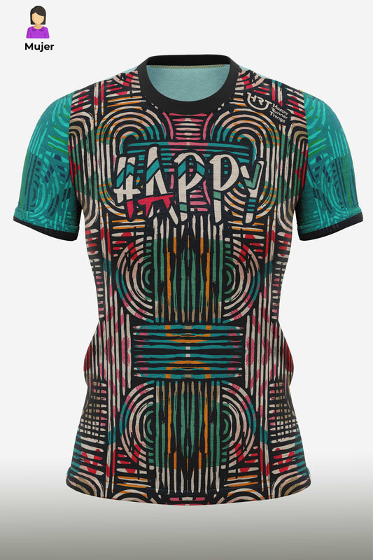 Ethnic - Camiseta Técnica Mujer - Manga Corta