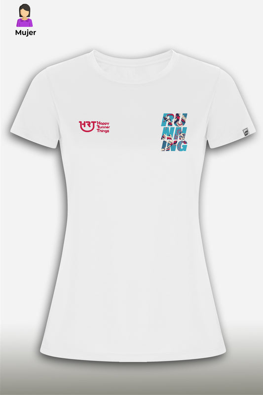 RU-NN-ING - Camiseta ECO Mujer - Manga Corta