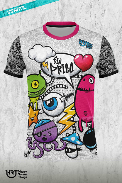 Sin Prisa - Camiseta Técnica Kids - Manga Corta