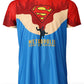 Luanvi Superman Metropolis - Camiseta Técnica Unisex