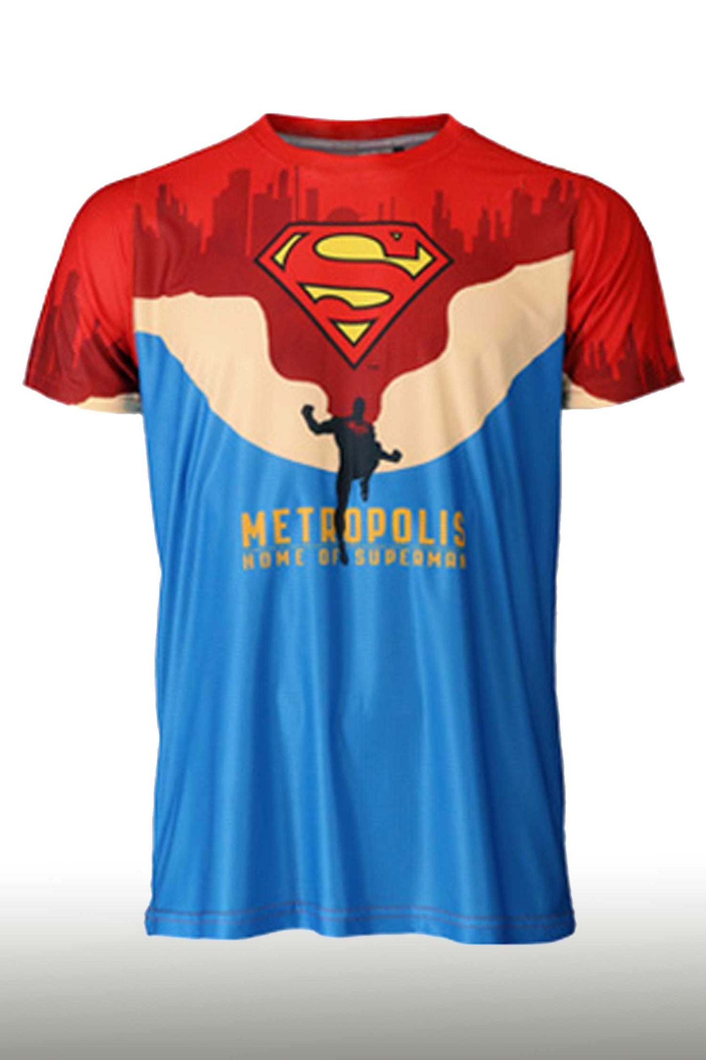 Luanvi Superman Metropolis - Camiseta Técnica Unisex
