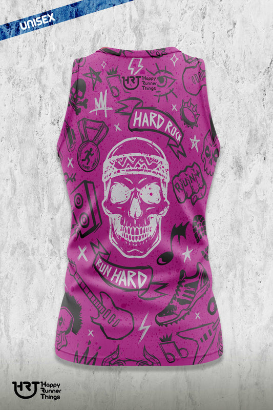 Rock & Run - Camiseta Técnica Unisex - Tirantes - Lines PRO