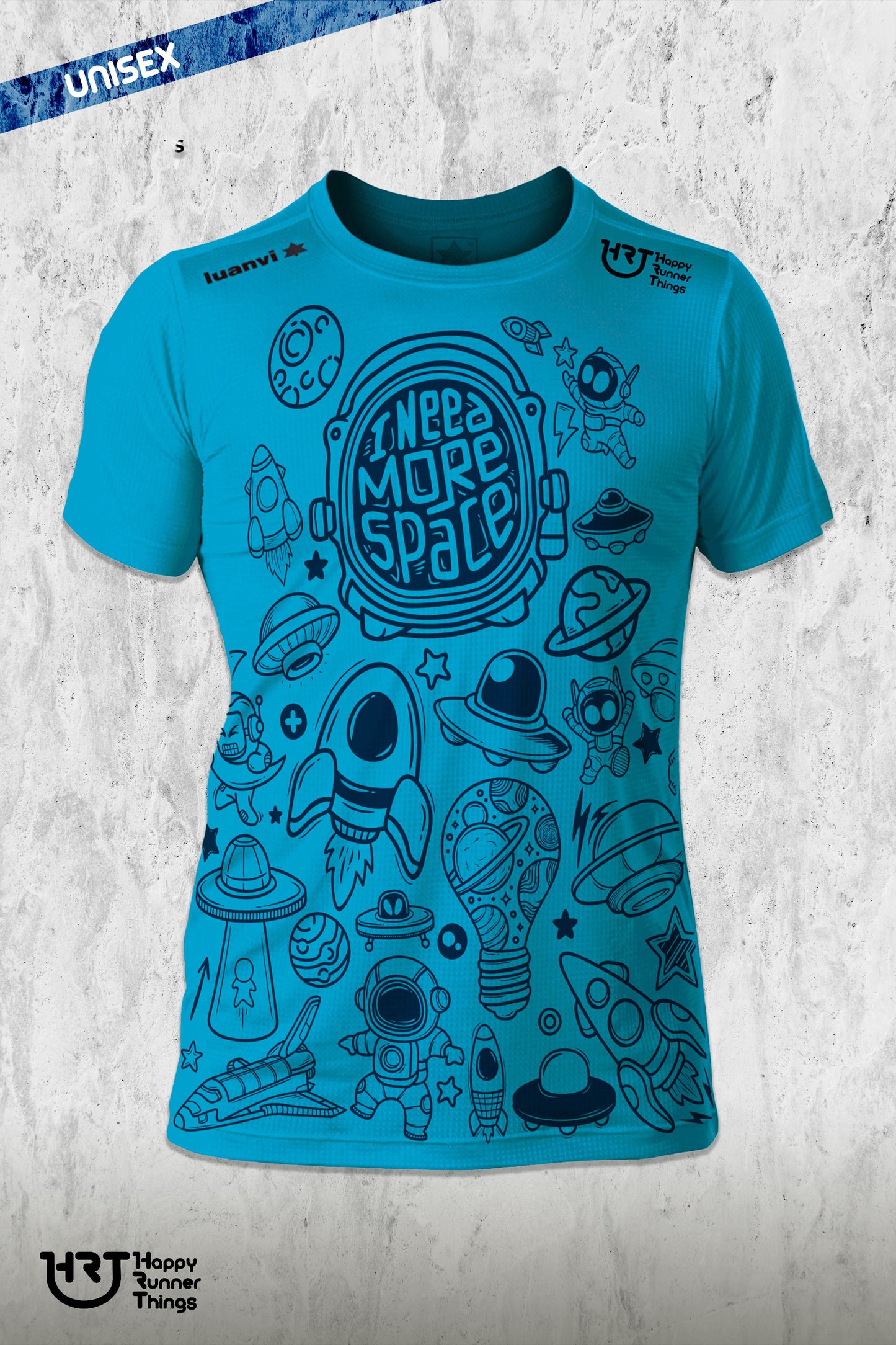 Need More Space - Camiseta Técnica Unisex