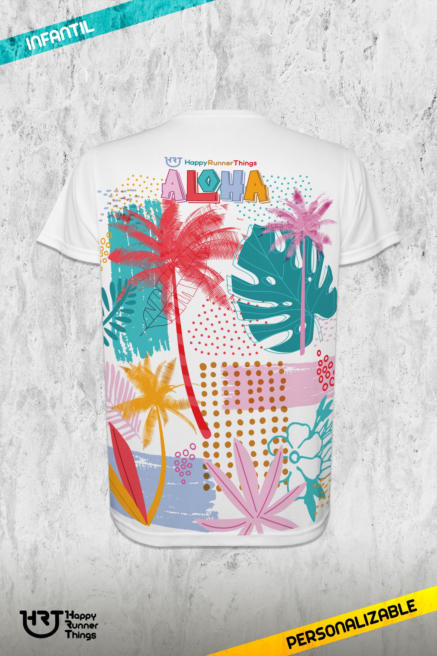 Aloha Runner - Camiseta ECO Infantil - Manga Corta