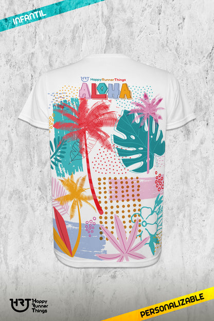 Aloha Runner - Camiseta ECO Infantil - Manga Corta