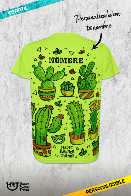 Can't Catch Me - Camiseta ECO Running Infantil - Manga Corta