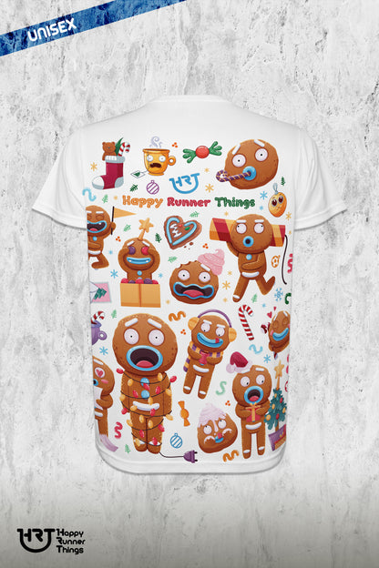 MeRun Christmas - Camiseta Running Unisex