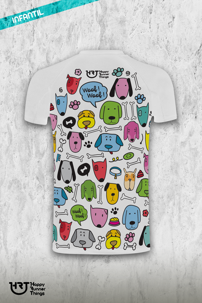 Perretes - Camiseta Técnica Junior - Manga Corta