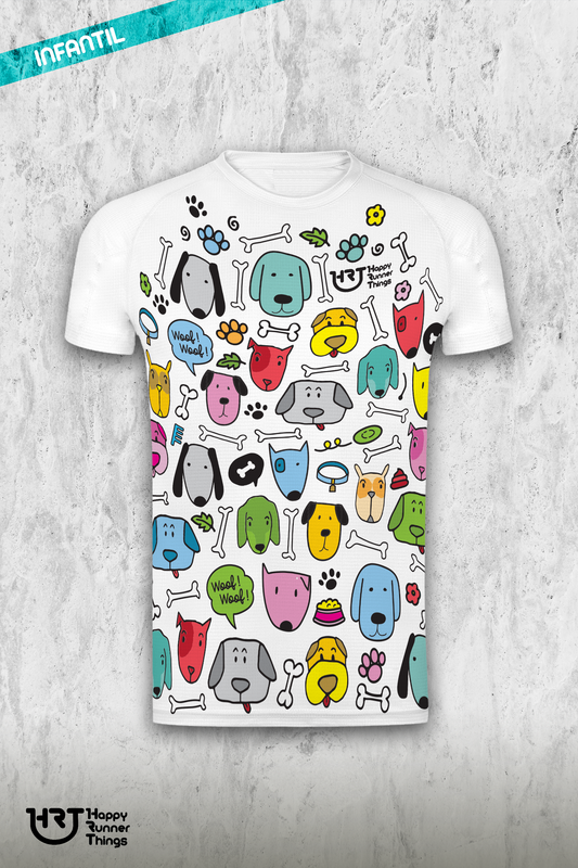 Perretes - Camiseta Técnica Junior - Manga Corta