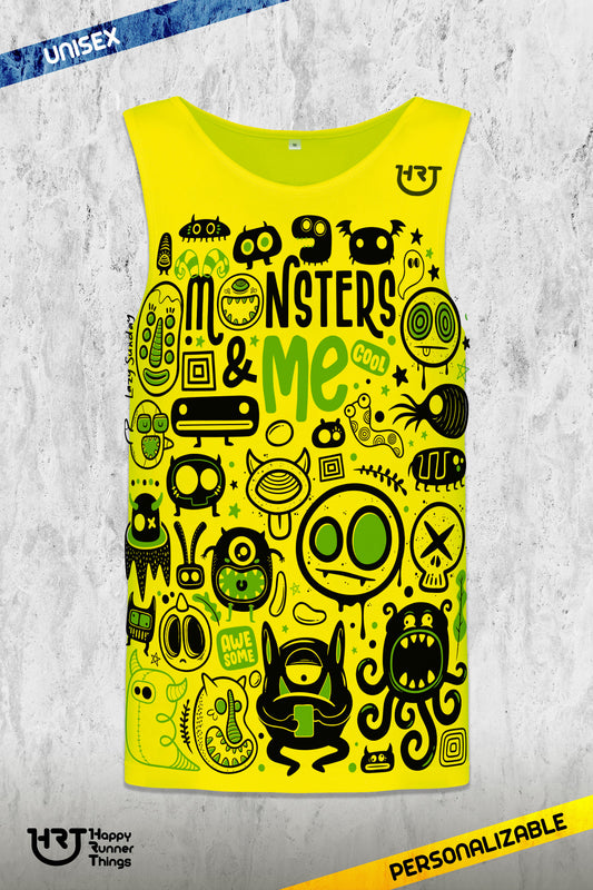 Monsters & ME - Camiseta Tirantes Unisex